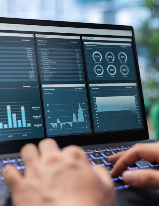 Power BI Dashboard Front Page